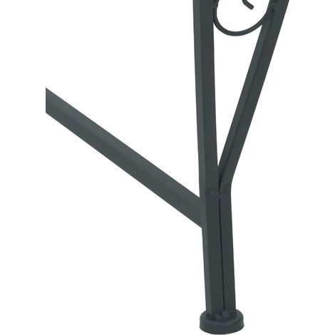 Maison Exclusive - Baumbank 4-Sitzanzahl 160 x 80 x 89 cm Stahl S (1/5)