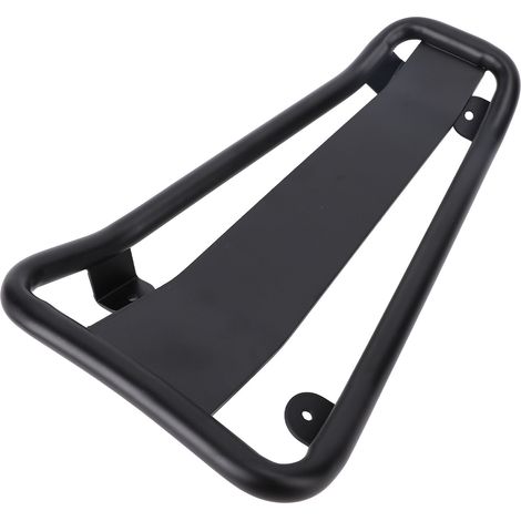 Support rangement pédale avant moto acier carbone – Porte-cargo remplacement Sprint Primavera 150 2024 noir, transport (1/5)