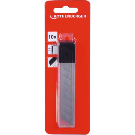 Lames de rechange pour couteau utilitaire professionnel, 10 lames