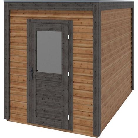 Casetta da giardino in legno Luma 2.09x3.09 m - 6.46 m2 - 28 mm - impregnata - 000164 (1/3)