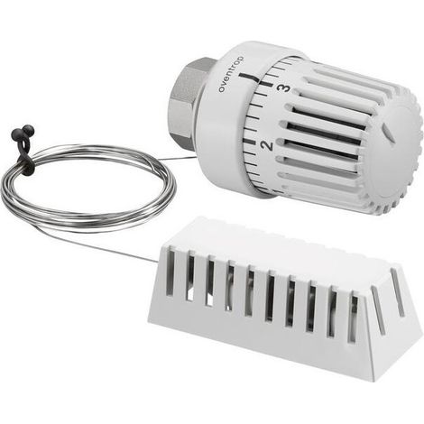 TERMOSTATO UNI SX BIANCO LAMPADINA REMOTA. SPECIALE 2m, M 30x1,5