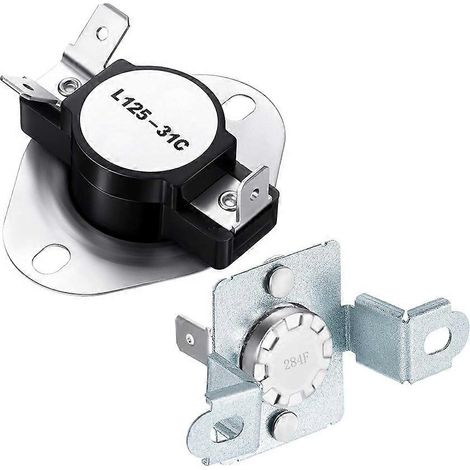 Fusible thermique de sèche-linge incluant 6931el3003d fusible thermique thermostat et 6931el3001f thermostat sèche-linge Element pour Lg sèche-linge (1/5)