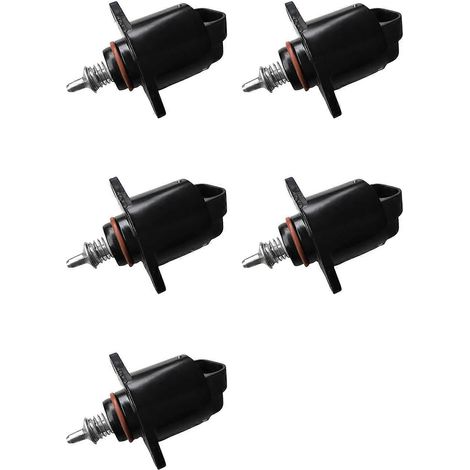 Cinq soupapes/moteurs de contrôle de ralenti de moto (modèle 26178 BC-MT001) adaptés aux Benelli 180S, Leoncino 125, Panarea 125 et RFS 150i. (1/3)