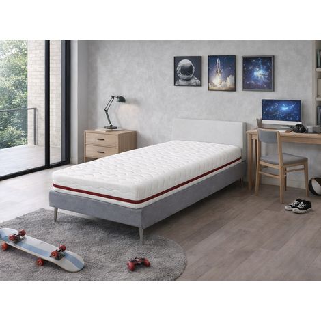 Colchón 90X140 CAMA INFANTIL Altura 18 CM TODRA VISCO Viscoelástica,desenfundable, ideal para camas nido y tipo Montessori