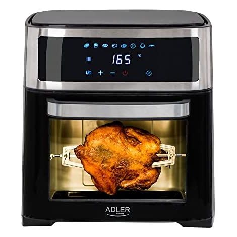 Adler Europe AD6309 Horno Freidora de Aire Caliente Negro 13 L