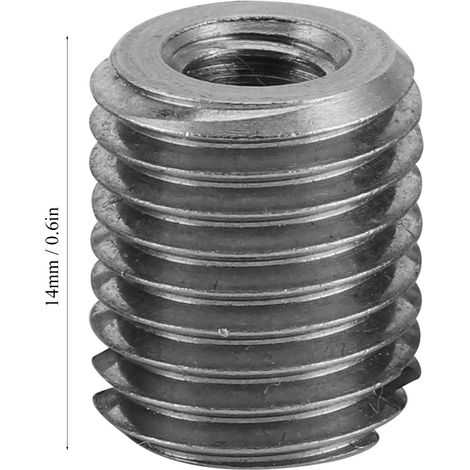 10 Stück Feingewinde, Innengewinde M61, Außengewinde M121,5, Länge 14 mm. (1/5)