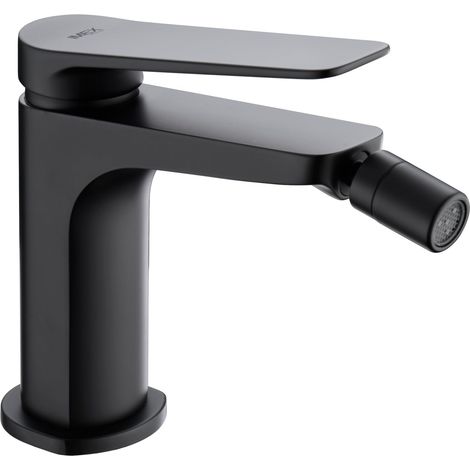 IMEX - grifo monomando bidé negro serie nápoles (1/5)