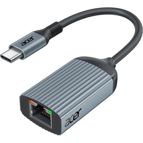 Adaptateur USB-C vers Ethernet, convertisseur Ethernet RJ45 vers Type C (compatible Thunderbolt 3/4), adaptateur LAN USB-C en aluminium 1 Gbit/s (1/5)