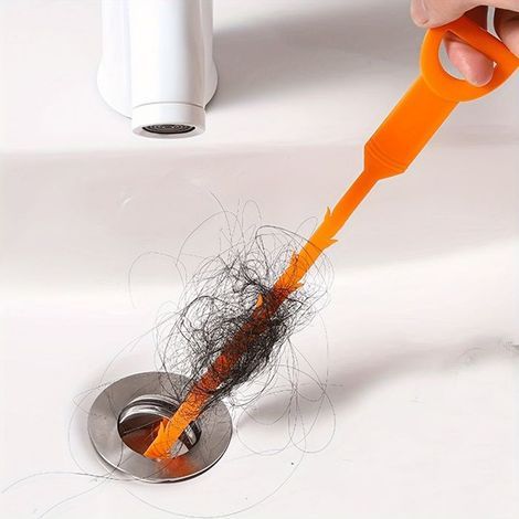 BelleRise - 1 Haarfänger für Abflüsse — Ein speziell entwickeltes Werkzeug zum Auffangen von Haaren und zum Reinigen von Abflüssen. (1/5)