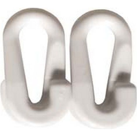 25PZ MAGLIA DI GIUNZIONE PER CATENA IN PLASTICA - ø mm.8 conf.25 pz.
