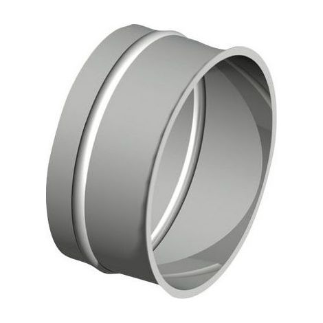 Buderus Abgasrohr-Wandfutter V4A 110x0,6mm, einfach, Werkstoff 1.4404