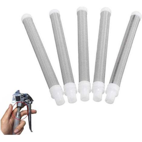 10 cm, 5 pezzi, filtro in linea a 60 mesh per pistola a spruzzo airless, accessori per spruzzatori (1/5)