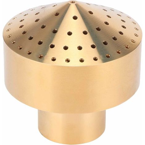 Brass fountain nozzle with female thread, spray head for landscape architecture decoration G1 32mm (1/5)