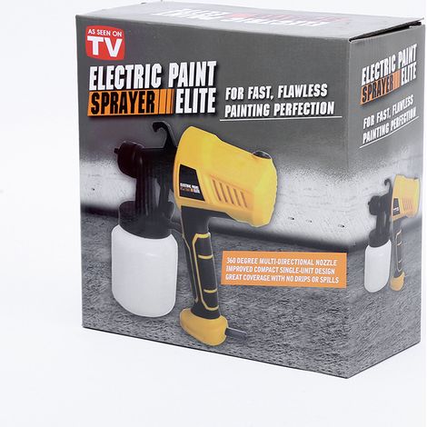 Pistolet de Peinture Électrique Haute Puissance pour Meubles Clôtures et Portails Outil de Bricolage Polyvalent (1/5)