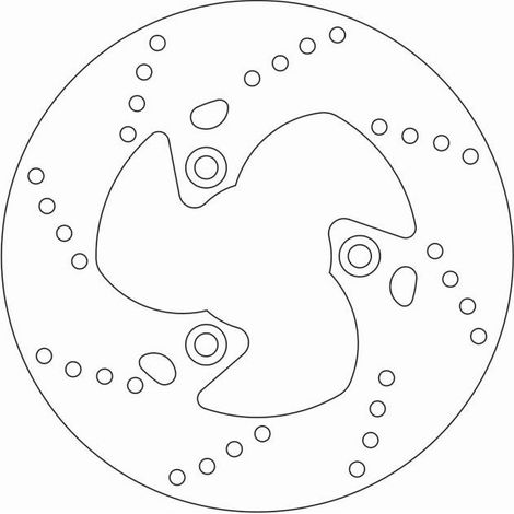 Disque de Frein Fixe MALAGUTI F12 - Homologué TÜV