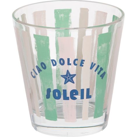 Table Passion - Gobelets Beach club vert 25 cl (lot de 6)