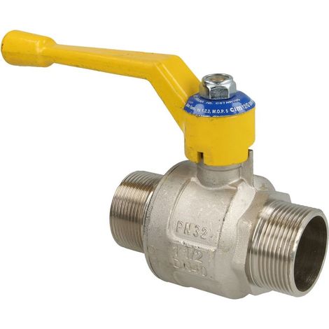 Robinet à bille gaz 1 1/2’’ FM/FM