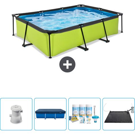 Exit-toys Piscina Exit Rectangular - 300x200x65 cm - 7-piezas  SCB4 (1/4)