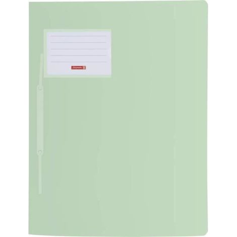 Chemise A4 - BRUNNEN - 102015051 - Vert pastel - Plastique - Mixte