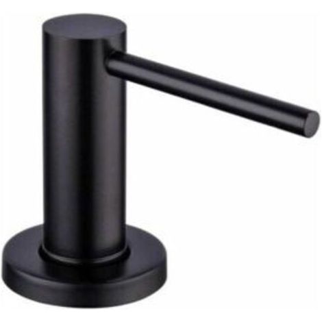 500 ml Distrubuteur de savon Noir Pompe à Savon pour Evier de cuisine (1/5)