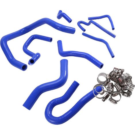 Kit de durites de radiateur pour Honda Civic D15 D16 SOHC EG/EK (1992-2000), bleu (1/5)