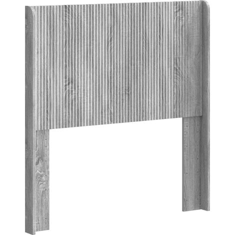 Cabecero Sonoma gris Madera de ingeniería vidaXL (1/5)