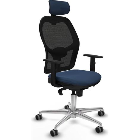 Piqueras y Crespo Bürostuhl Blau Marine Komfort