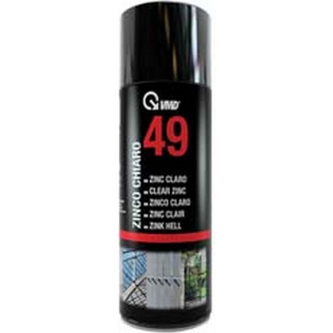 12PZ VMD 49 ZINCO CHIARO SPRAY ML.400 - ml.400 in bomboletta spray