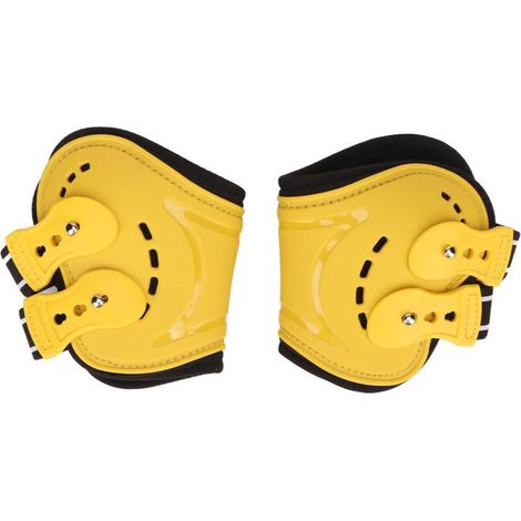 Guêtres pour boulets de cheval, respirantes, antidérapantes, légères, pour équipement de protection, jaune, L- (1/4)