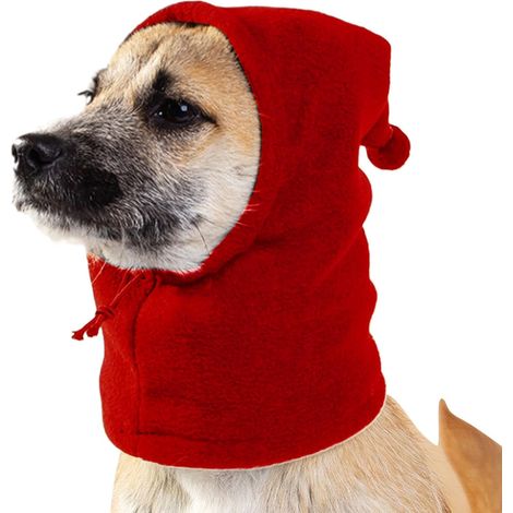 1 Bonnet Chien,Snood,Peluche,Anti-bruit,Hiver