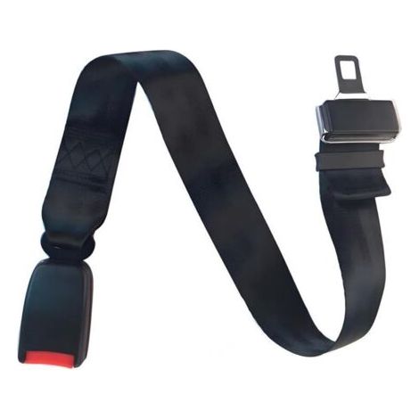 Extension de ceinture de sécurité 25-80cm - réglable - Sûre et Pratique pour Véhicules et Transport d'Objets