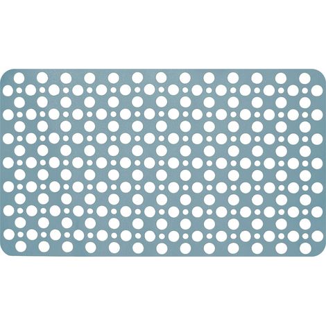 Rutschfeste Badewannenmatte AWD INTERIOR 1428 blau 75 x 43 cm TPE (1/4)