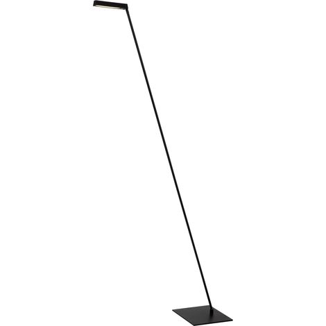 Lucide LAVALE - Stehlampe Mit Leselampe - LED Dim. - 1x3W 2700K - Schwarz