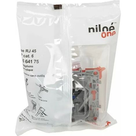 Legrand 664175 - Niloe one - Niloé RJ 45 socket - cat 6 - FTP - Pure
