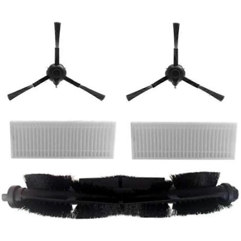 Kit Compatible série et Accessoires pour Roborock S8 Pro Ultra, Pièces de Rechange pour roborock S8/ S8 Plus, 2 Brosses Principales, 4 Filtres, 4 Serpillières et 4 Brosses Latérales,Pièces de rechange (1/5)
