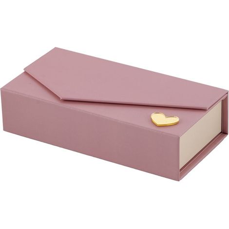 L'Arcolaio Scatola Rettangolare Liscia Portaconfetti 14 x 7 Cm Bomboniera Malva 1 Pz (1/2)