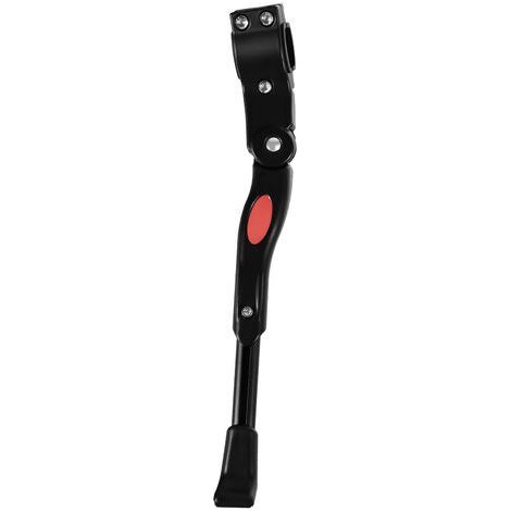 Memkey – Béquille de vélo réglable en aluminium – Hauteur ajustable 50mm – Pied caoutchouc antidérapant – Compatible VTT, BMX, 24-27 pouces - 700c-Noir (1/5)