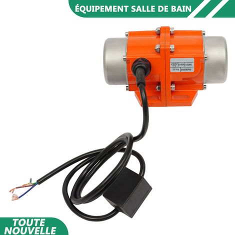 WAOBDLA 1-phase 100W moteur de vibrateur moteur de vibration 3000Rpm alliage d'aluminium (1/5)