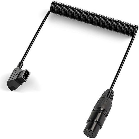 Sichere Verbindung D-Tap zu XLR-Stromkabel für kontinuierlichen Kamerabetrieb