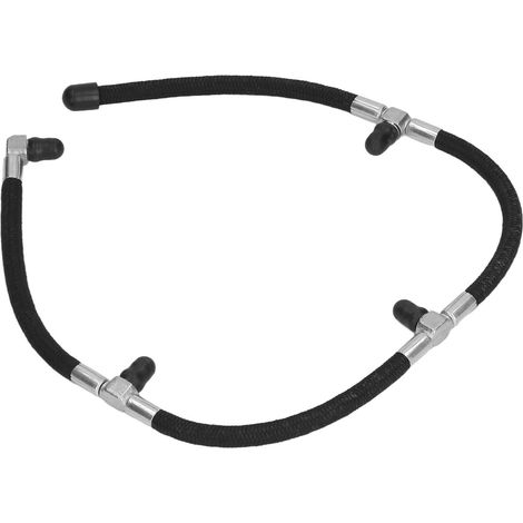 Tuyau de retour carburant injecteur moteur caoutchouc, tube de renvoi d'huile remplacement Fuso 4M50, longueur 53cm (1/5)