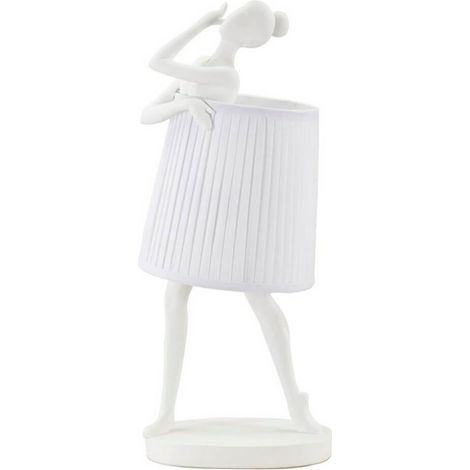 Lampada da tavolo in resina con paralume Ballet (1/5)