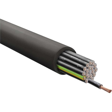 HELU KABEL H07RN-F 19G1,5mm² Gummischlauchleitung AD 20,7mm - 26,3mm Nennspannung Uo/U 450V/750V - 1 Meter