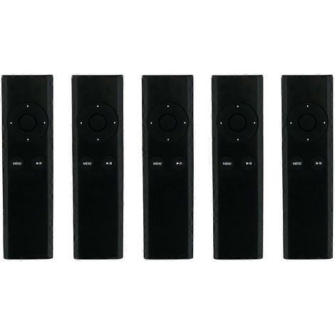 Fernbedienung für Apple TV 4K HD, TV2, TV3, iPhone, iPad, Mac, MacBook MC377LL/A A2169 A1842 A1625 (5er-Pack) (1/5)