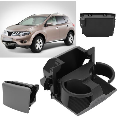 Support de Porte-gobelet pour Console Centrale Arrière 96965‑ZS00A Compatible Nissan Frontier Xterra Pathfinder 2005‑2019