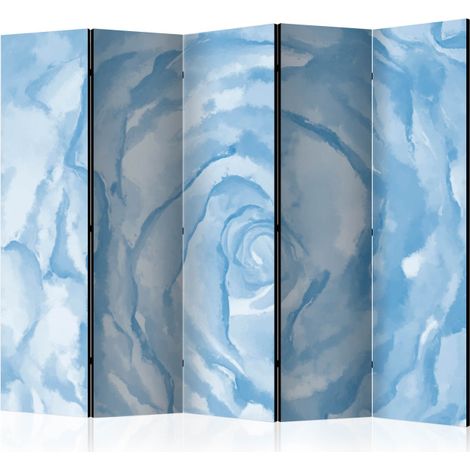 Paravent 5 Volets "Rose Blue" 172x225cm (1/2)