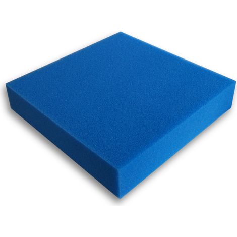 Wiltec – Tapis filtrant japonais pour bassin et aquarium – 50 x 50 x 10 cm – Densité 30 ppi – Filtration mécanique efficace – Support biologique