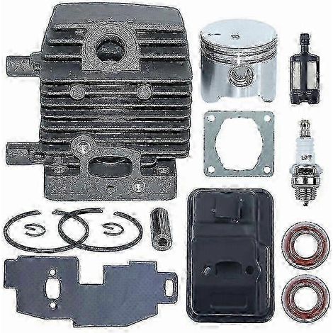 Compatible With Stihl Fs75 Fs80 Fs85 34mm Cylinder Piston Muffler Seal Kit 4137-140-0603( ) (1/4)