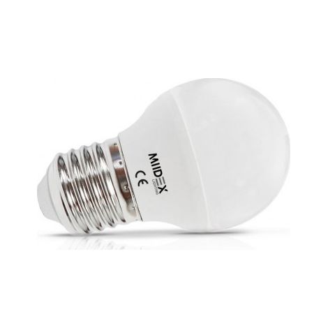 Ampolla LED Opaca G45 - E27 4000K Bianco neutro - 5W (1/2)