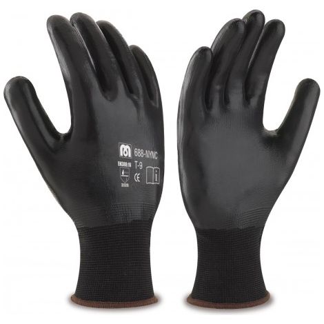 GUANTE NYLON NITRILO CUBIERTO 10 (688NYNCNE/10) - MARCA