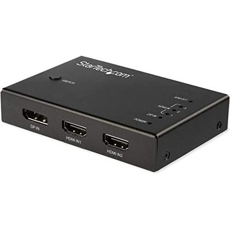 StarTech.com Switch Commutatore a 4 porte HDMI - 3x HDMI e 1x DisplayPort - 4K 60Hz (1/5)